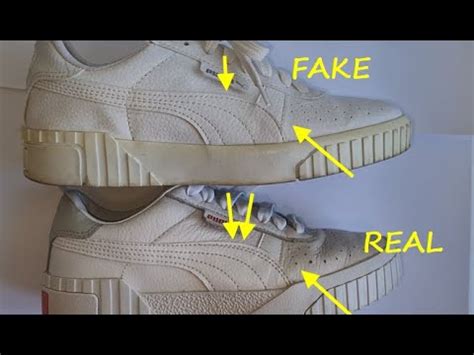 how to tell if puma shoes are fake.